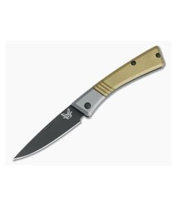 Benchmade 315BK-01 Successor Burnt Brass Slip Joint M390 - BM-315BK-01 1