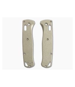 Flytanium Antique Stonewash Brass Benchmade Bugout Scales - FT-31870 1