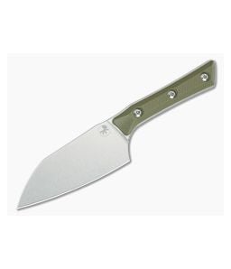 Microtech Santoku 4.2" OD Green G10 Stonewash - MT-3300-10OD 1
