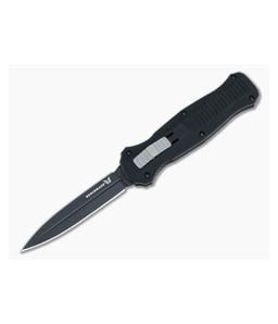 Benchmade 3300BK Infidel OTF Automatic Knife Black D2 Plain Edge - BM-3300BK 1