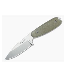 Bradford Guardian3.5 Sabre HH Magnacut 3D OD Green Micarta - BK-3.5S-102-MCHH 1