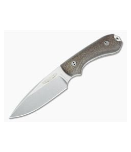 Bradford Guardian3 False Edge HH Magnacut 3D Natural Burlap Micarta - BK-3FE-134-MCHH 1
