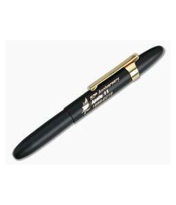 Fisher Bullet Space Pen Special Edition Apollo 11 50th Anniversary Matte Black with Clip 400BGFGGCL-50 - FSP-400BGFGGCL-50 1