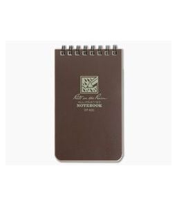 Rite In The Rain 3" x 5" All-Weather Notebook Brown - RTR-435 1