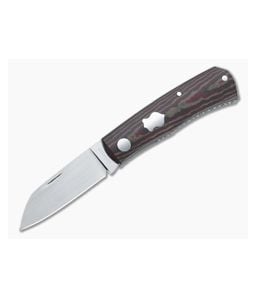 Sakman Knives Rhino Sheepsfoot Satin N690 Slane Richlite Slip Joint Folder 4435 - CU-4435 1