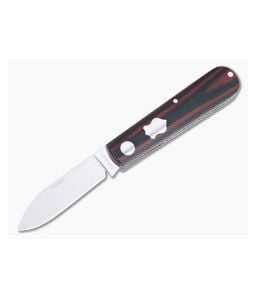 Sakman Knives Oryx Spear Point Satin N690 Red/Black Micarta Slip Joint Folder 4575 - CU-4575 1