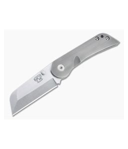 Grindhouse Knives KD #8 Non-Flipper Two-Tone S45VN Machined Titanium Folder 4787 - CU-4787 1