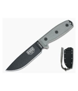 ESEE 4 Plain Edge Black Sheath - ESEE-4P-B 1