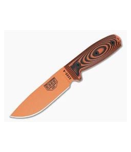 ESEE 4 Orange Blade 3D Orange/Black G10 Handles Fixed Blade 4POR-006 - ESEE-4POR-006 1