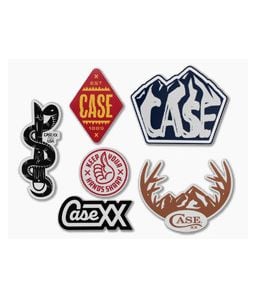 Case Knives Vinyl Stickers Various Designs (6 Pack) - CA-50310 1