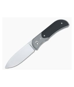 Trevor Burger Custom LEXK Spearpoint Recessed Black G10 with Titanium Bolster - CU-5036 1