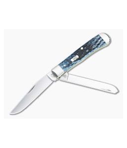 Case Trapper Mediterranean Blue Bone Peach Seed Jig 51850 - CA-51850 1