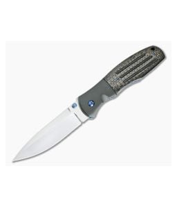 John W. Smith Custom 4" Fighter Lightning Strike Carbon Fiber Zirconium - CU-5190 1