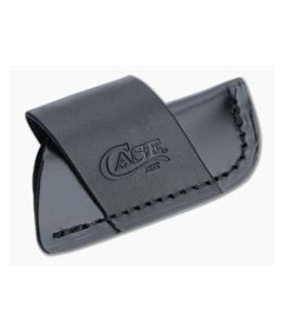 Case Knives XX Medium Side Draw Leather Belt Sheath Black 52238 - CA-52238 1