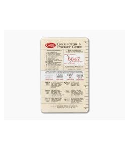 Case Knives Pocket Guide Card (Single) - CA-52559 1