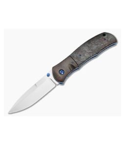 John W. Smith Custom 3.5" APU Red Dark Matter and Space Coral Carbon Fiber - CU-5277 1