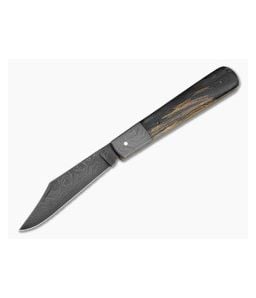 Chuck Hawes Custom Big Daddy Barlow Spalted Maple Damascus - CU-5296 1