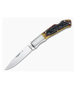 Moki Kronos Medium Amber Bone Stag Lockback - MK-533ANZ 1