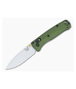 Benchmade 533SL-10 Mini Bugout Green Aluminum - BM-533SL-10 1