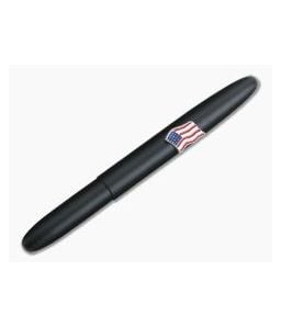 Fisher Space Pen American Flag Emblem Black Bullet Space Pen 600B-AF - FSP-600B-AF 1