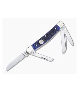 Buck Creek Little Bear & Bull Blue Pick Bone Slip Joint 6682BLPB - BC-6682BLPB 1