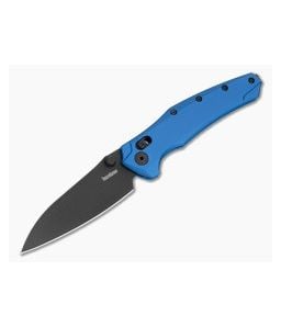Kershaw Bareknuckle DuraLock Navy Blue Aluminum MagnaCut Black PVD Folding Knife (3.50" Blade) 6777NBBLK - KS-6777NBBLK 1
