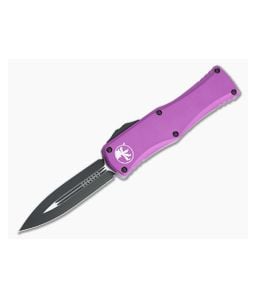 Microtech Hera D/E Black Double Edge Violet OTF Automatic 702-1VI - MT-702-1VI 1