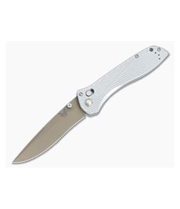 Benchmade 710FE-24 Seven | Ten Gray Aluminum Flat Earth S90V - BM-710FE-24 1
