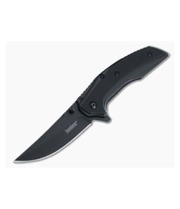 Kershaw Outright Trailing Point Black PVD Assisted Frame Lock Flipper 8320BLK - KS-8320BLK 1