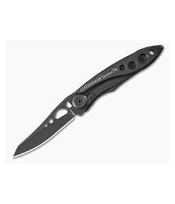 Leatherman Skeletool KB Onyx Black Aluminum 420HC Black Oxide Liner Lock Knife (2.60" Blade) 833163 - LM-833163 1