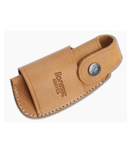 LionSteel Sand Leather Sheath - Vertical/Horizontal - LS-900FDV4-SN 1