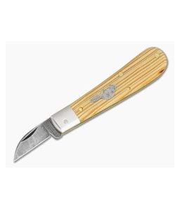 Great Eastern Cutlery Farm & Field #93 Small Wood Chipper Antique Heart Pine 1095 Carbon Steel Pocket Knife (3.87" Closed) 930126S - 930126S-AHPW 1