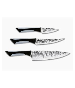 KAI Luna Essential Kitchen Knife Set ABS0370 - KS-ABS0370 1
