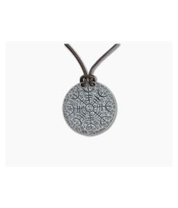 Shire Post Mint Helm of Awe Coin Necklace Aegishjalmur Viking Coin Fine Silver - SPM-AWE-SV-P 1