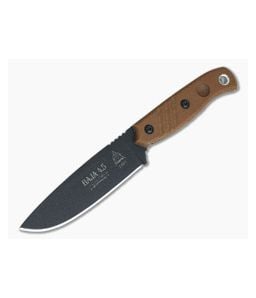 TOPS BAJA 4.5 Reserve Edition Tan Canvas Micarta Fixed Blade Knife - TP-BAJA45-RE 1