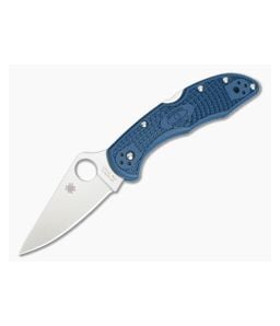 Spyderco Delica 4 Lightweight Cobalt Blue SPY27 - SP-C11PCBL 1