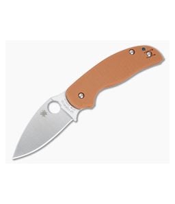 Spyderco Sage 5 Rex 121 Burnt Orange G10 - SP-C123GBORP 1