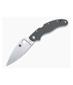 Spyderco Caly 3.5 ZDP-189 San Mai Carbon Fiber Lock Back Folder C144CFPE - SP-C144CFPE 1