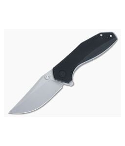 CIVIVI Odd 22 Flipper Blasted 14C28N Black G10 Liner Lock Folder C21032-1 - CV-C21032-1 1