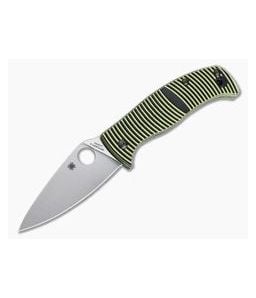 Spyderco Caribbean Salt Leaf Plain LC200N - SP-C217GP 1