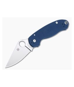 Spyderco Para 3 SPY27 Cobalt Blue G10 C223GPCBL - SP-C223GPCBL 1