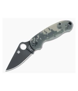 Spyderco Para 3 Black DLC S45VN Camo G10 C223GPCMOBK - SP-C223GPCMOBK 1