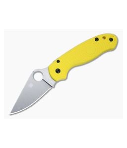Spyderco Para 3 MagnaCut Salt Lightweight Yellow Handle C223PYL - SP-C223PYL 1