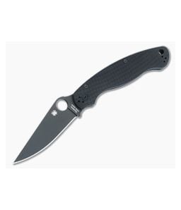 Spyderco Military 2 Black Compression Lock Folding Knife C36GPBK2 - SP-C36GPBK2 1