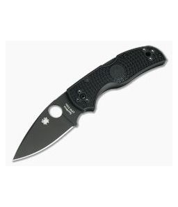 Spyderco Native 5 Lightweight Plain Edge Black Blade C41PBBK5 - SP-C41PBBK5 1