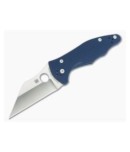 Spyderco Yojimbo 2 Cobalt Blue G10 SPY27 - SP-C85GPCBL2 1