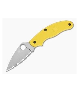 Spyderco UK Penknife Salt Yellow Magnacut SpyderEdge - SP-C94SYL 1