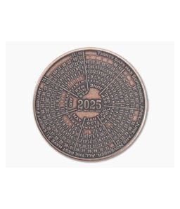Shire Post Mint '25-'26 Calendar Coin Copper - SPM-CAL-25-26-CO 1