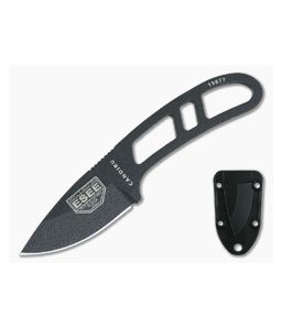 ESEE Candiru Black with Molded Black Sheath - ESEE-CAN-B-E 1