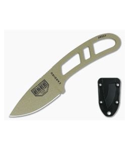 ESEE Candiru Dark Earth with Molded Black Sheath - ESEE-CAN-DE-E 1